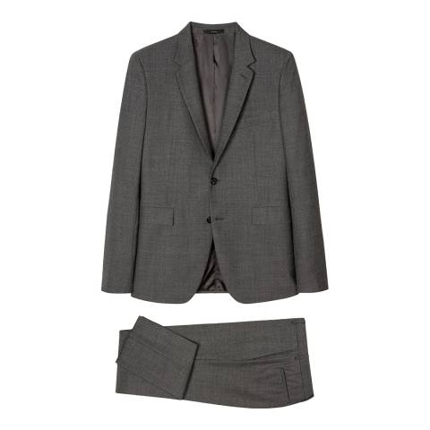 PAUL SMITH Charcoal Slim Fit Two Button Wool Suit