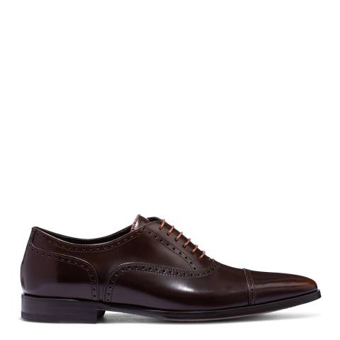 PAUL SMITH Brown Leather Shaw Brogues
