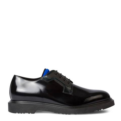 PAUL SMITH Black Leather Mac Oxford Shoes