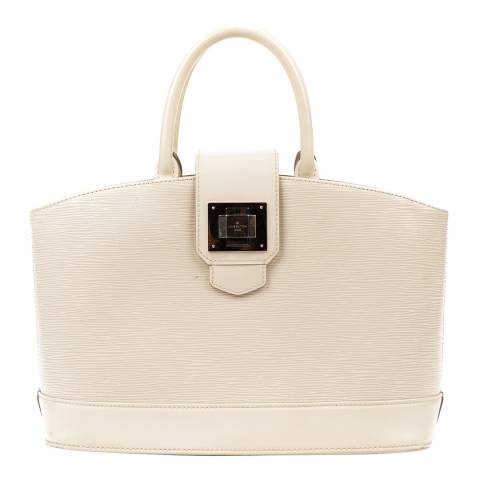 Louis Vuitton Vintage White Mirabeau Handbag
