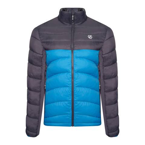 Dare2B Grey/Blue Insulated Padded Jacket