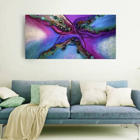 Victoria Stothard Helix Nebula Rising XVII, 100x50cm Original Artwork