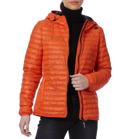 Replay Orange Padded Jacket