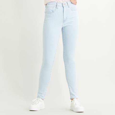 Levi's Pale Blue Mile High Super Skinny Stretch Jeans
