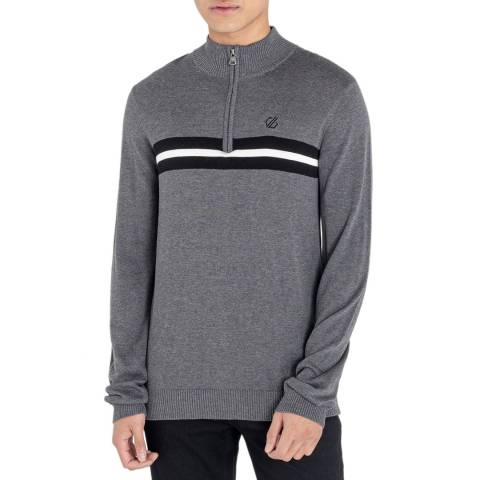 Dare2B Grey Half Zip Sweater
