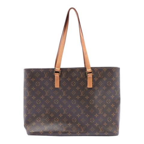 Louis Vuitton Vintage Brown Luco Shoulder Bag