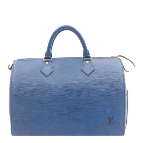 Louis Vuitton Vintage Blue Handbag Handbag