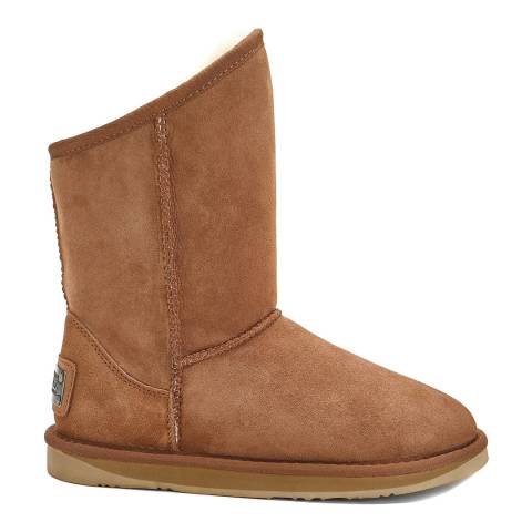 Australia Luxe Collective Chestnut Cosy Short Ankle Boots