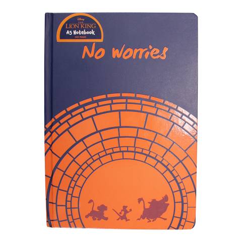 Disney Classic A5 Notebook - The Lion King (No Worries)