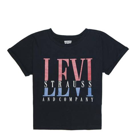 Levi's Older Girl's Outer Space Rolled Sleeve High Rise Top