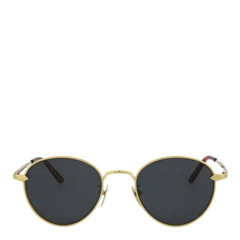 Gucci Men's Gold/ Grey Gucci Sunglasses 49mm