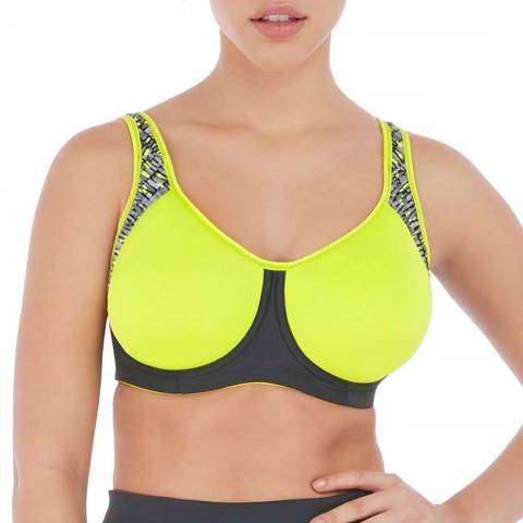 Freya Lime Sonic Uw Moulded Spacer Sports Bra