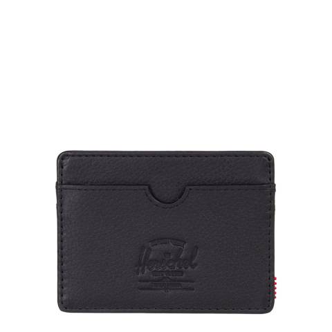Herschel Supply Co. Black Charlie Leather Cardholder