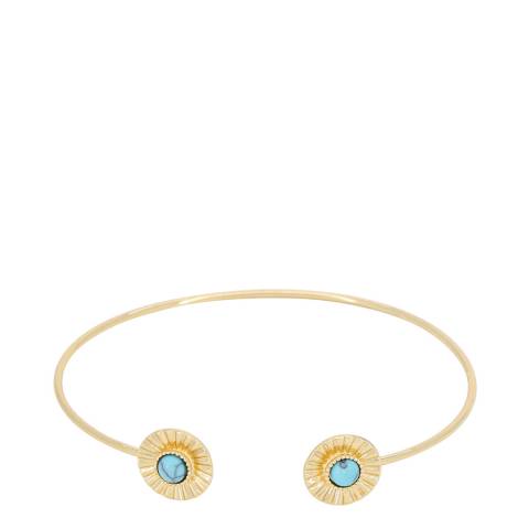 Côme Gold/ Blue Adjustable Bracelet