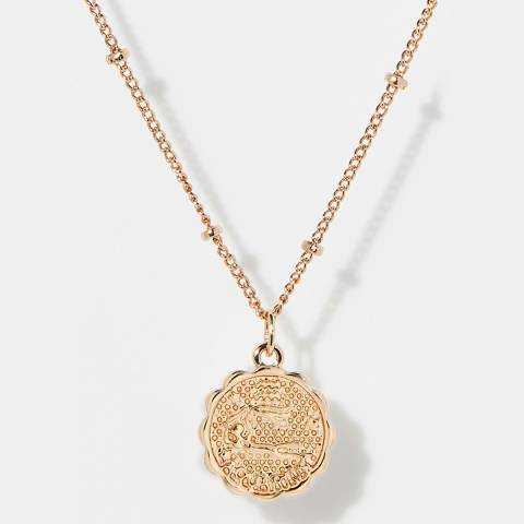 Côme Gold Aquarius Necklace
