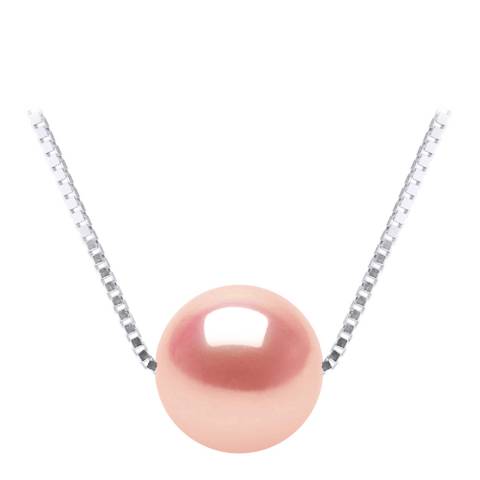 Atelier Pearls Silver Natural Pink Pearl Solitaire Necklace