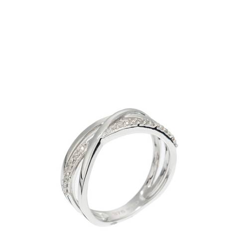 Le Diamantaire Silver 'Bel Entrelac' Woven Ring