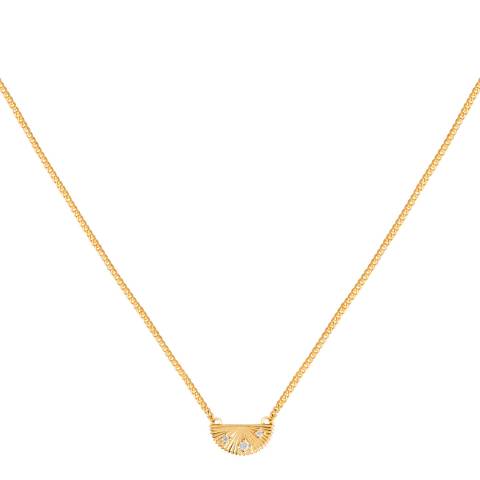 Astrid & Miyu Gold Sunbeam Pendant Necklace