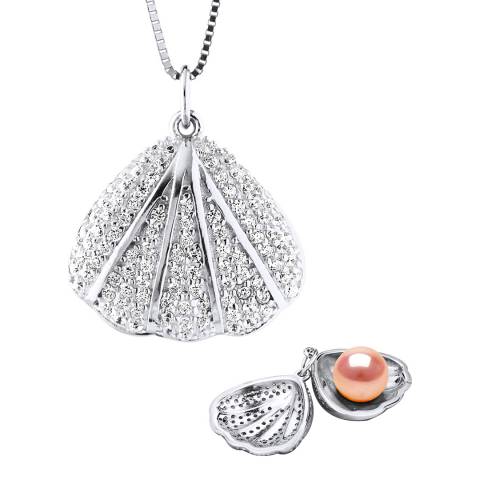 Atelier Pearls Pink My Secret Treasure Freshwater Pearl Necklace 9-10mm