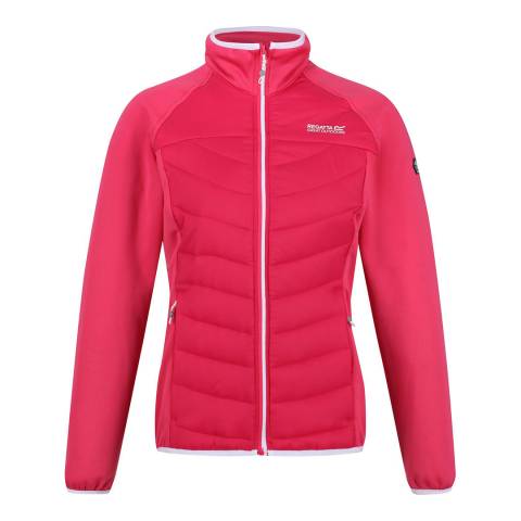 Regatta Pink Baffled/Quilted Stretch Jacket