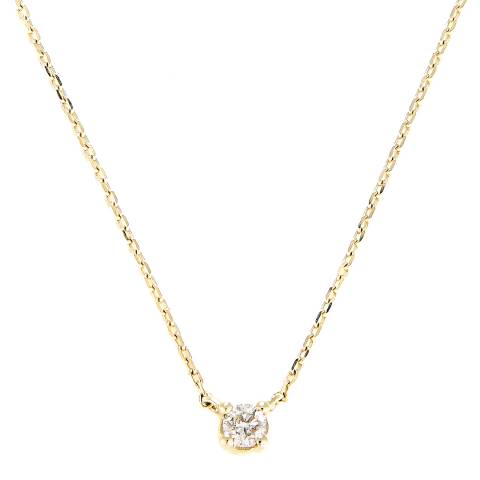 Gold Diamond Necklace - BrandAlley