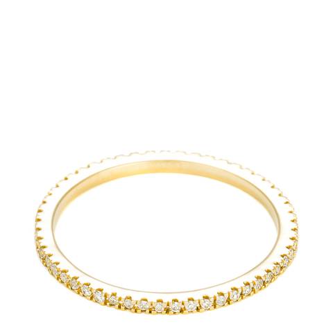 Le Diamantaire Gold "Blue Sun" Sapphrie Ring