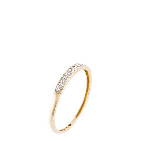Paris Vendôme Silver "Bewitching Solitaire" Diamond Ring