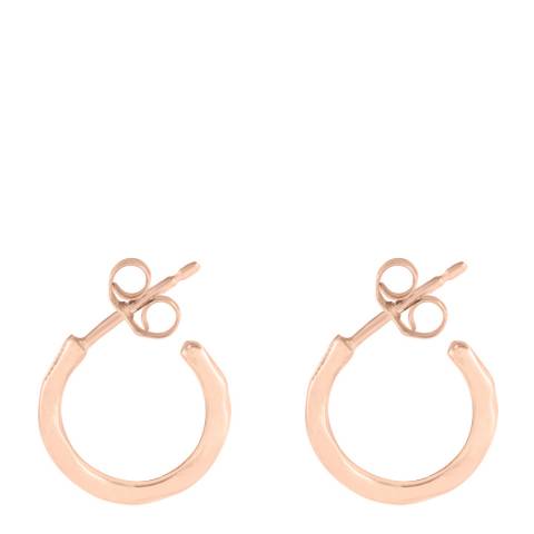 Dower & Hall Rose Gold Vermeil Small Waterfall Hoops