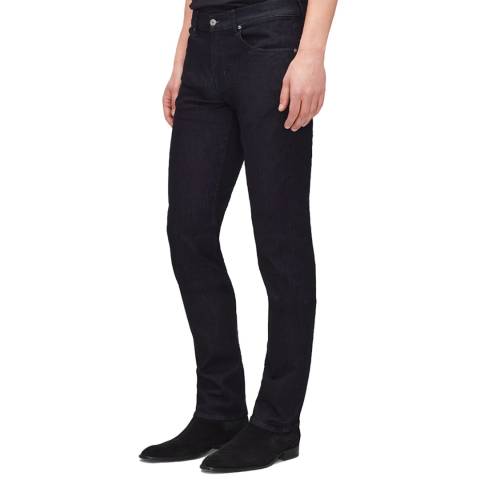 7 For All Mankind Dark Blue Stretch Slimmy Jeans