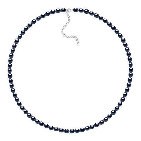 Atelier Pearls Black Tahiti Row Of Pearls Necklace