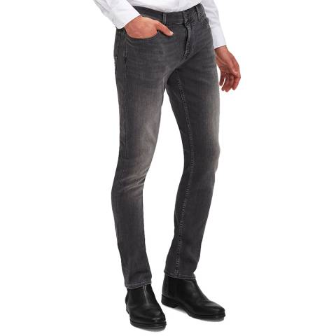 7 For All Mankind Grey Ronnie Comfort Luxe Stretch Jeans