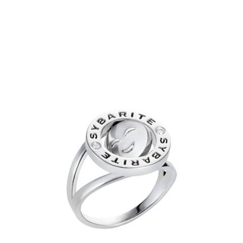 Sybarite 18ct White Gold Smilies So Cute Ring