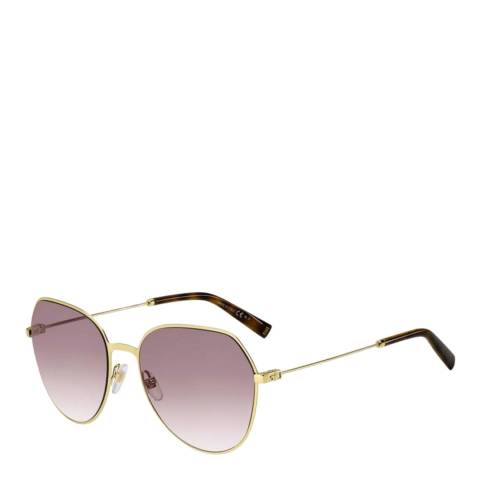 Givenchy Womens Gold/Purple Givenchy Sunglasses 60mm