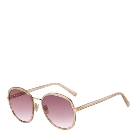 Givenchy Womens Gold Peach/Pink Givenchy Sunglasses 59mm