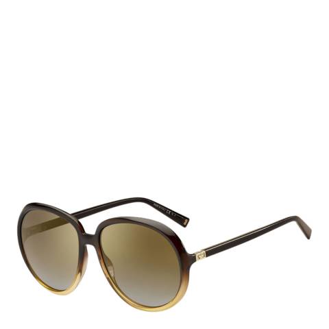 Givenchy Womens Brown/Brown Givenchy Sunglasses 61mm