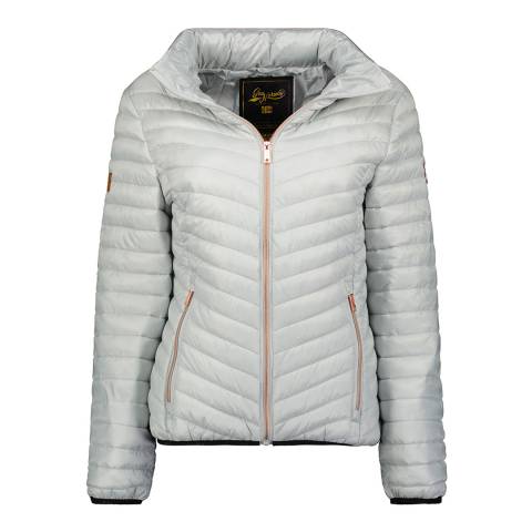 Geographical Norway Grey Padded Lightweight Jacket