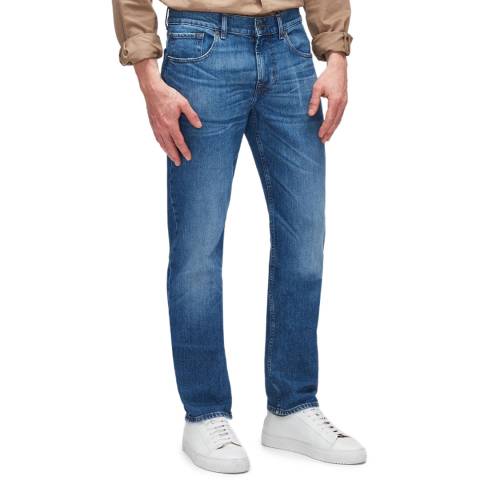 7 For All Mankind Bright Blue Slimmy Jeans