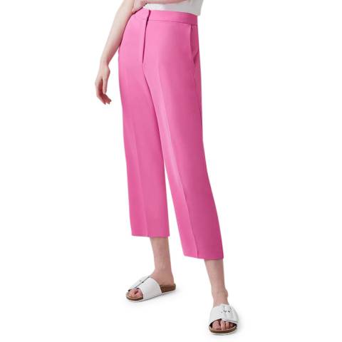 Great Plains Pink Crepe Trousers