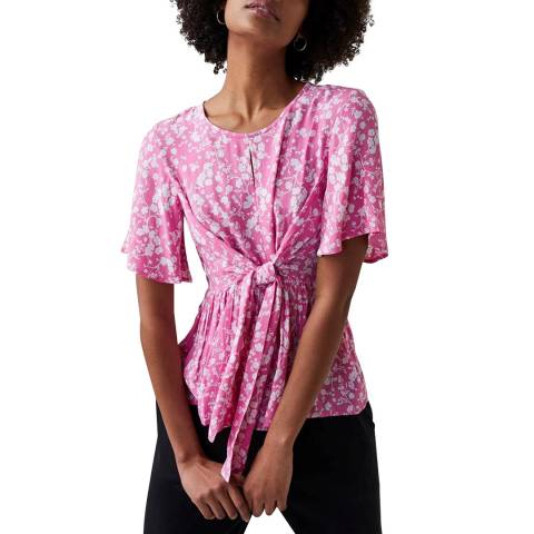 Great Plains Pink Fresh Ditsy Round Neck Top