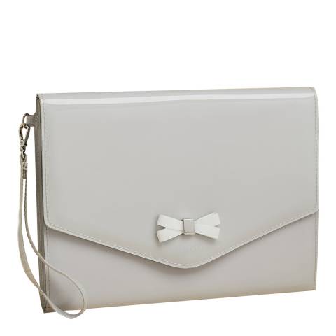 Ted Baker Grey Canei Bow Detail Envelope Pouch