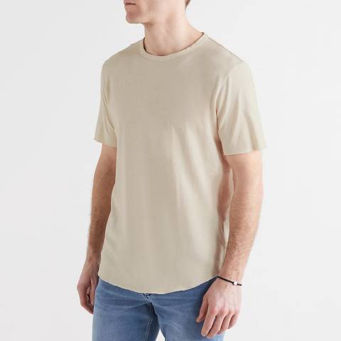 Rag & Bone Natural Haydon Linen T-Shirt