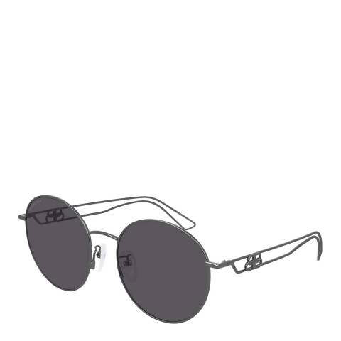 Balenciaga Unisex Grey Balenciaga Sunglasses 56mm