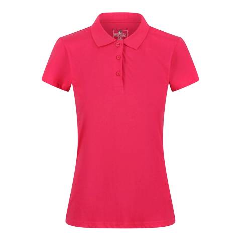 Regatta Pink Outdoor Polo Shirt