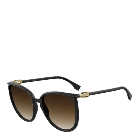 Fendi Women's Black Fendi Sunglasses 59mm