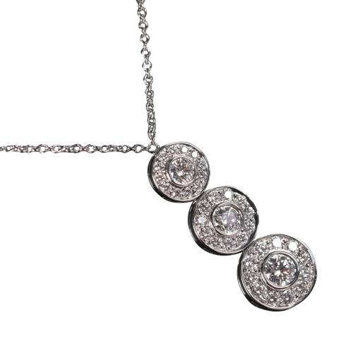 Vintage Tiffany & Co Silver Circlet Necklace