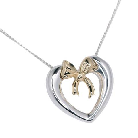 Vintage Tiffany & Co Silver Heart Necklace