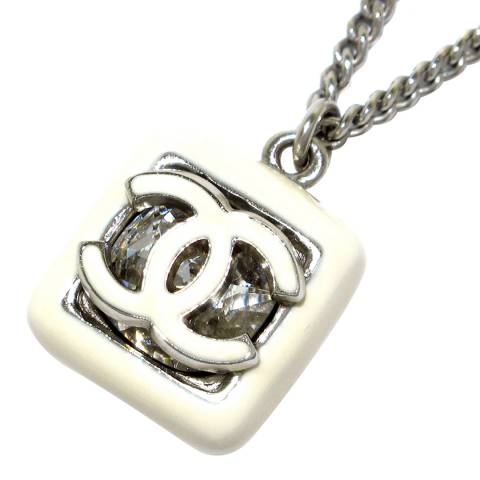 Vintage Chanel Silver Necklace