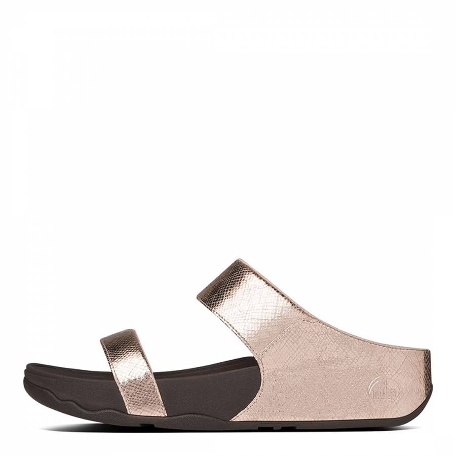 Black Lulu Slide Lustra Mules - BrandAlley