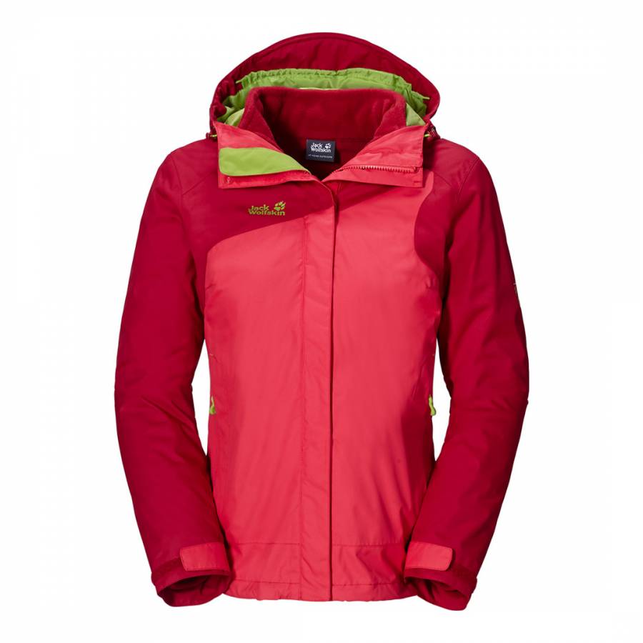 Women's Red Cool Wave Weatherproof Jacket - BrandAlley