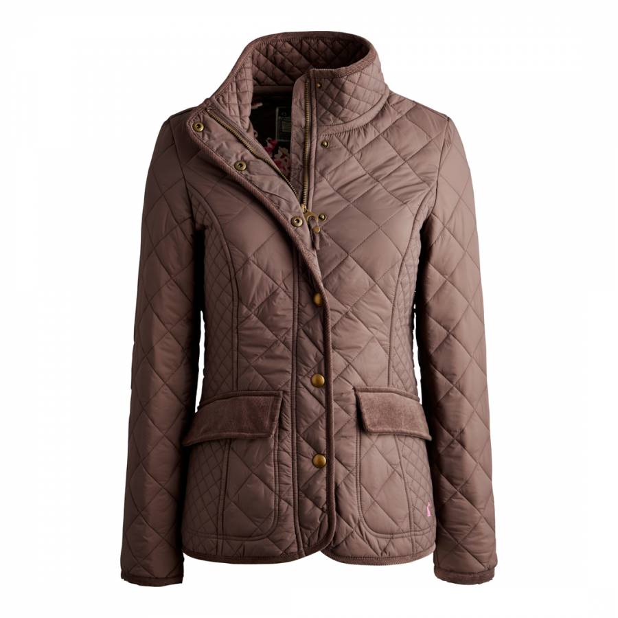 Brown Moredale Classic Quilted Jacket - BrandAlley